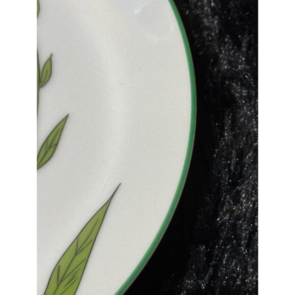 Vintage Sigma Manypeeplia Upsidownia Ceramic Plate Made In Japan - Picture 5 of 9